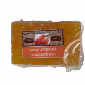 Savon à base de carotte